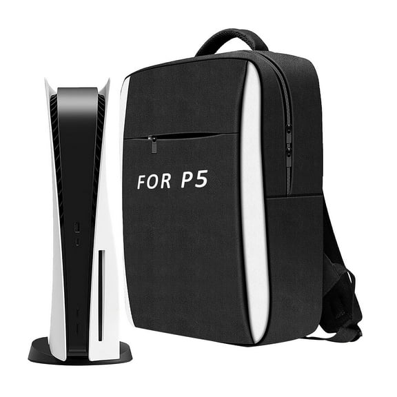ESULOMP PS5 Console Protection Luxury Bag with Handle Travel Storage PS5 Console Backpack PS5 Handbag PS5 Storage Handbag