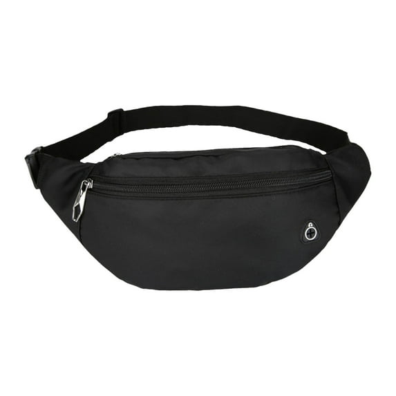 ESULOMP Pack for Man & Woman Travel Wallet Bag for Cell Phone Belt Bag Crossbody Bag with Headphone Hole for Travel Walking Running Hiking Cycling