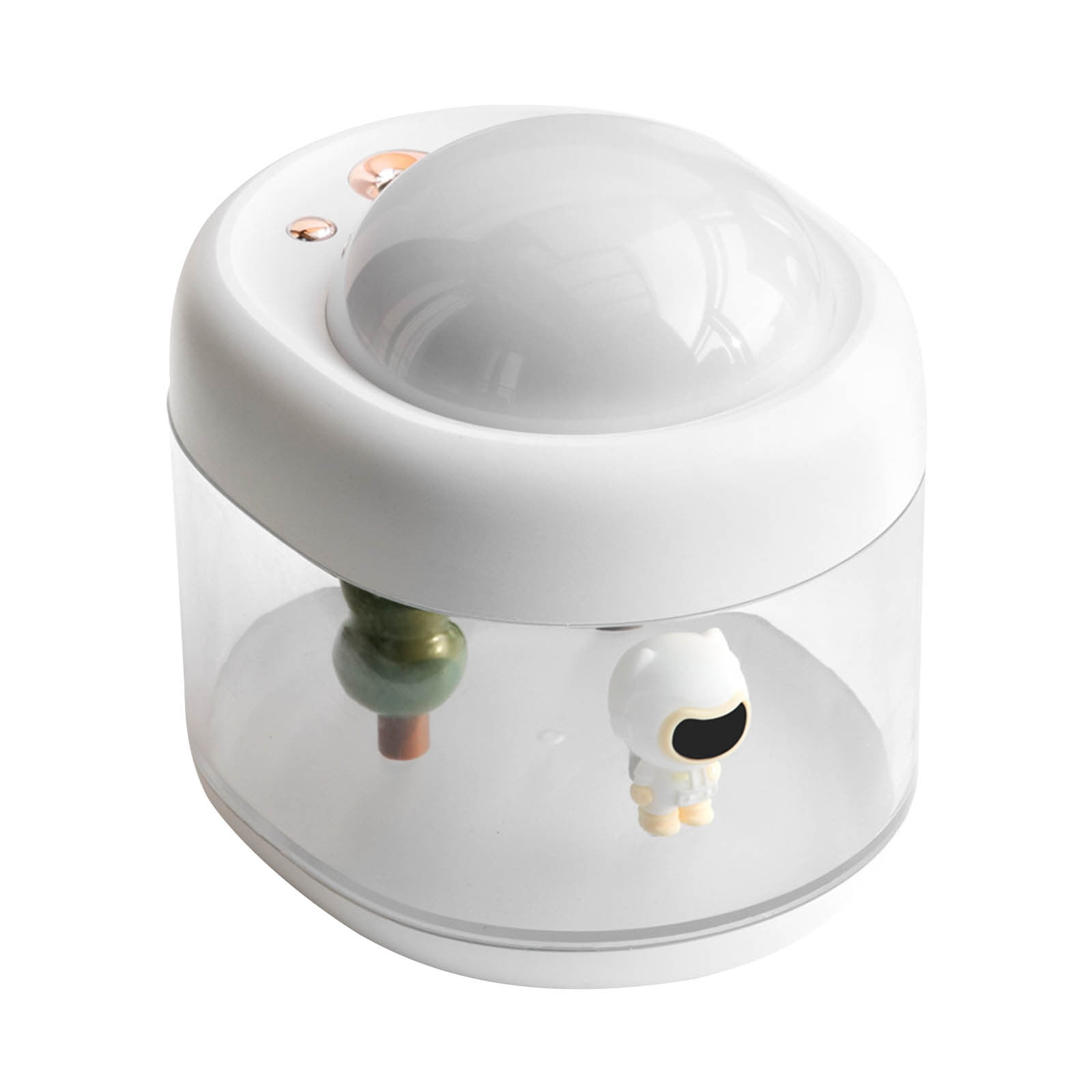 ESULOMP Projection Humidifier Projection Rotary Large Capacity USB Wireless Desktop Humidifier Gift