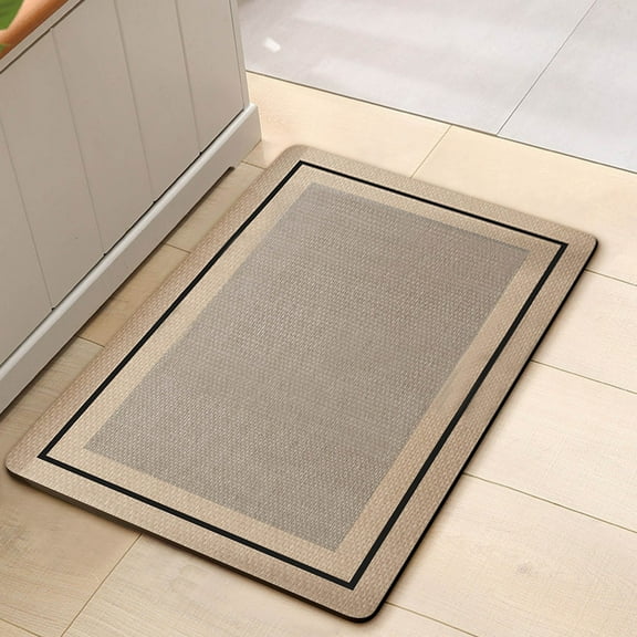 ESULOMP Rugs Non Slip Floor Mat for Bathroom Entrance, Water Absorption for Bathroom Entrance, Foot Mat for Bathroom Entrance Toilet Carpet