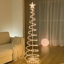 ESULOMP Small Christmas Tree, Books Christmas Trees Signs Inspirational Desktop Decorations