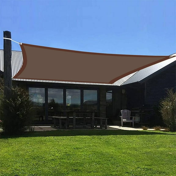 ESULOMP Sun Shade Sail Rectangle 6.6FT Waterproof Outdoor Garden Patio Party Sunscreen Awning Canopy 95% UV Block