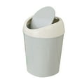 thumbnail image 1 of ESULOMP Trumpet Desktops Mini Covered Kitchen Living Room Trash Can 5.2 x 5.2 x 6.14 inches, 1 of 3