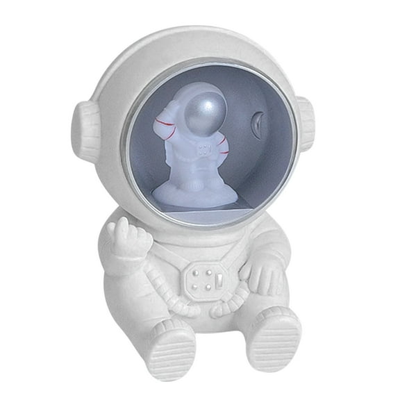 ESULOMP Wireless Bluetooth Speaker Luminous-Astronaut Spokesman Birthday Gift Decoration Support & FM