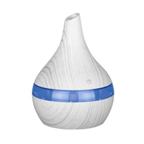 ESULOMP Wood Grain Humidifier Colorful Night Aromatherapy Machine USB Household Humidifier Water Replenisher Desktop Humidifier