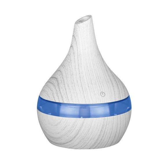 ESULOMP Wood Grain Humidifier Colorful Night Aromatherapy Machine USB Household Humidifier Water Replenisher Desktop Humidifier