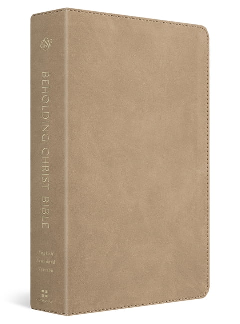 ESV Beholding Christ Bible: Seeing Jesus in All of Scripture with Nancy Guthrie (Trutone, Soft Umber), (Hardcover)