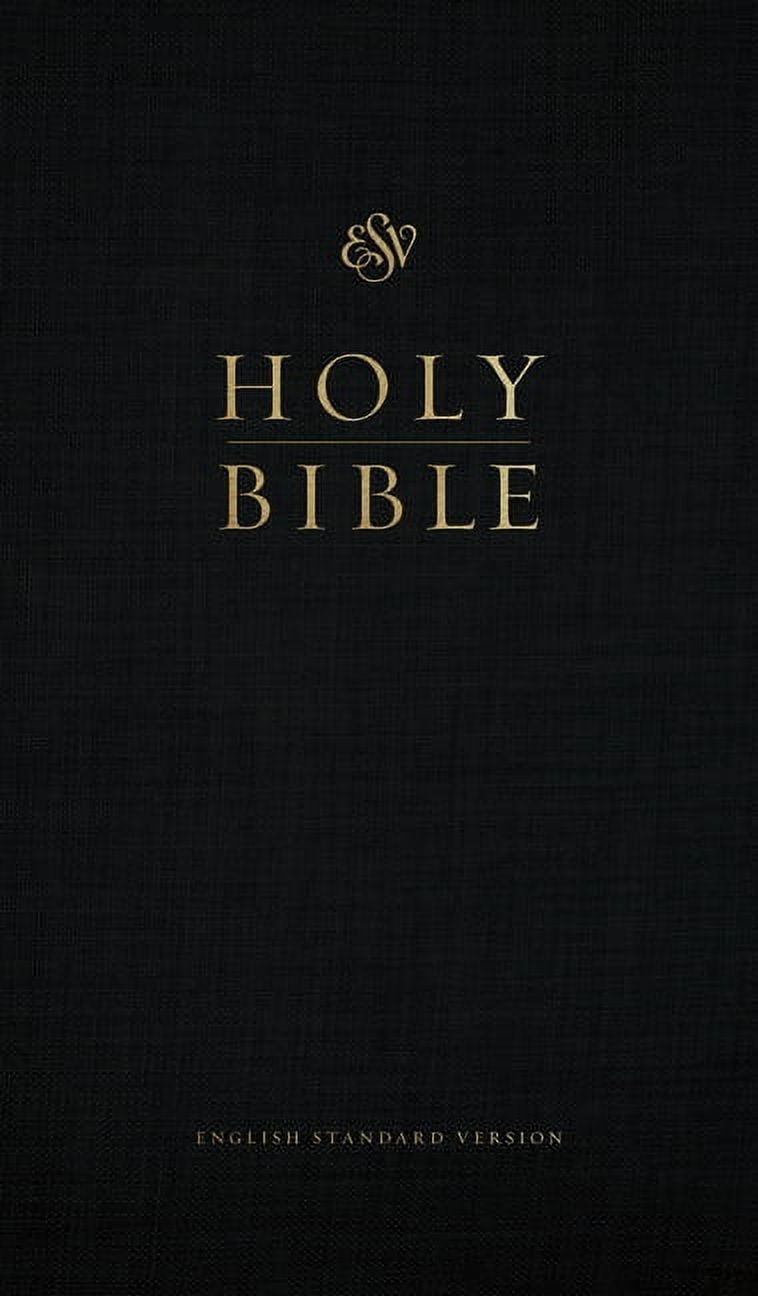 ESV Church Bible Black Hardcover