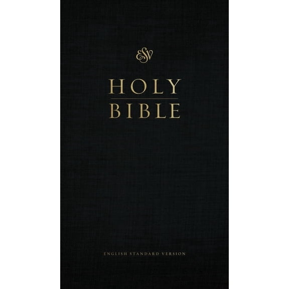 ESV Church Bible, Large Print, Red Letter (Hardcover, Black), (Hardcover)