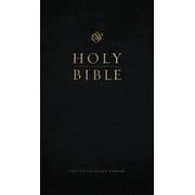 ESV Church Bible, Large Print, Red Letter Hardcover, Black, Hardcover