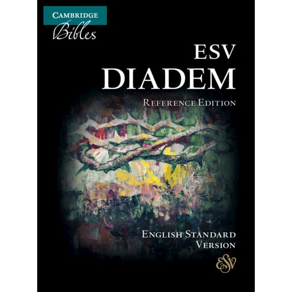ESV Diadem Reference Edition, Black Calf Split Leather, Red-Letter Text, Es544: Xr, (Hardcover)