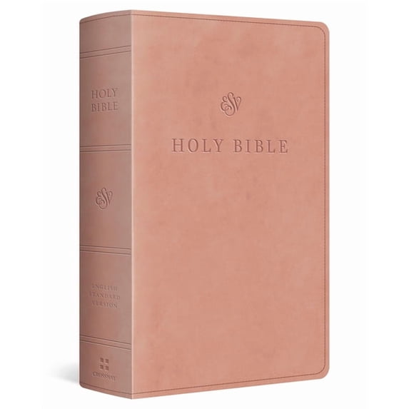 ESV Giant Print Personal Size Bible, Red Letter (Trutone, Blush Rose ...