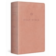 ESV Giant Print Personal Size Bible, Red Letter Trutone, Blush Rose, Hardcover