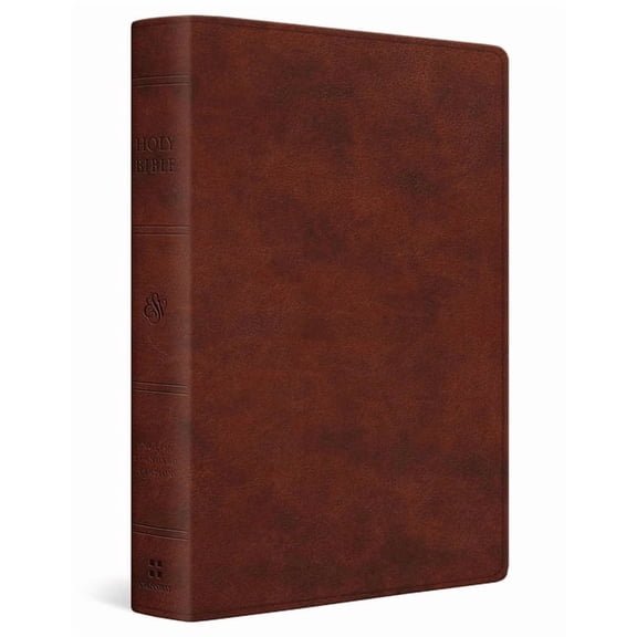 ESV Giant Print Personal Size Bible, Red Letter (Trutone, Chestnut), (Hardcover)