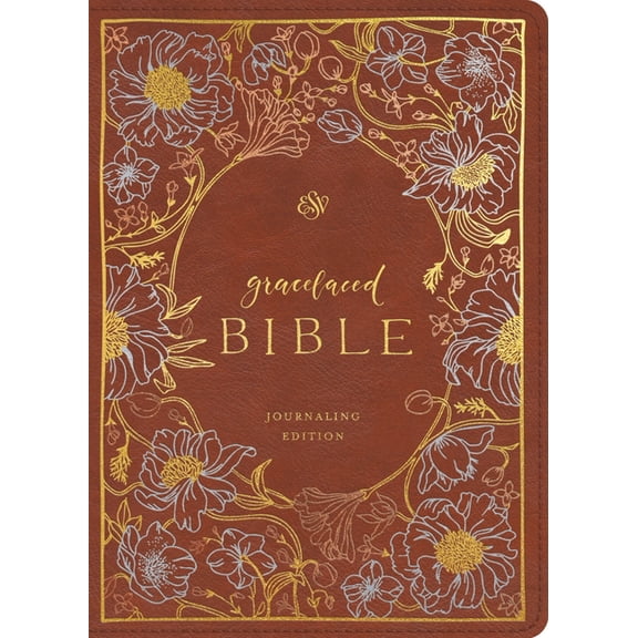ESV Gracelaced Bible, Journaling Edition (Artwork by Ruth Chou Simons) (Trutone, English Saddle), (Hardcover)