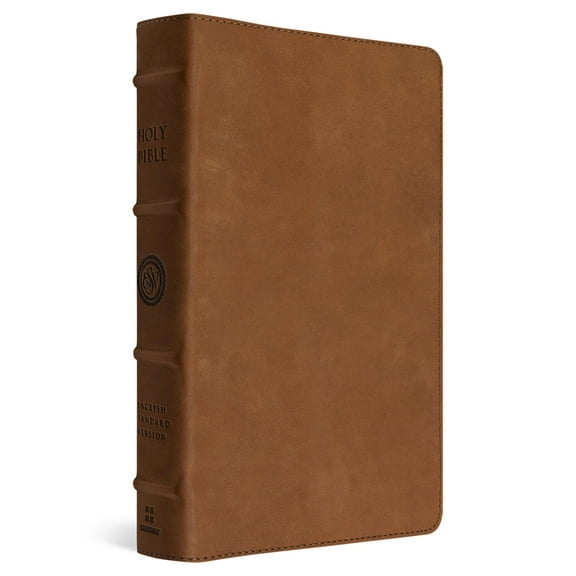 ESV Heirloom Bible, Alpha: Personal Size Edition (Cowhide, British Tan), (Hardcover)