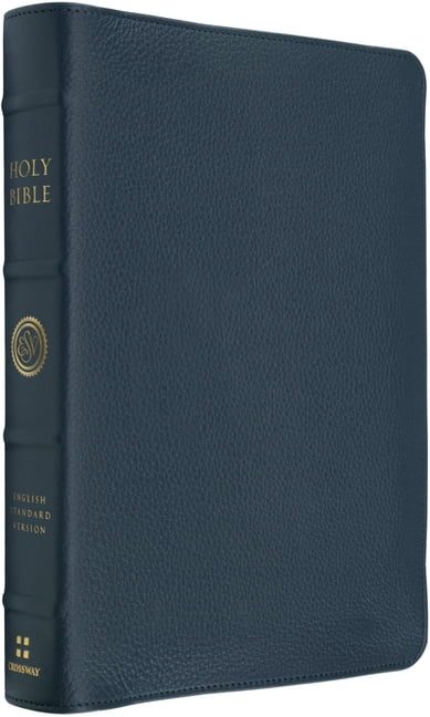 ESV Heirloom Bible, Alpha: Personal Size Edition (Calfskin, Meridian Blue), (Hardcover)