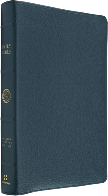 ESV Heirloom Bible, Gloria Dei: Single Column Edition (Calfskin, Meridian Blue, Full Yapp), (Hardcover)