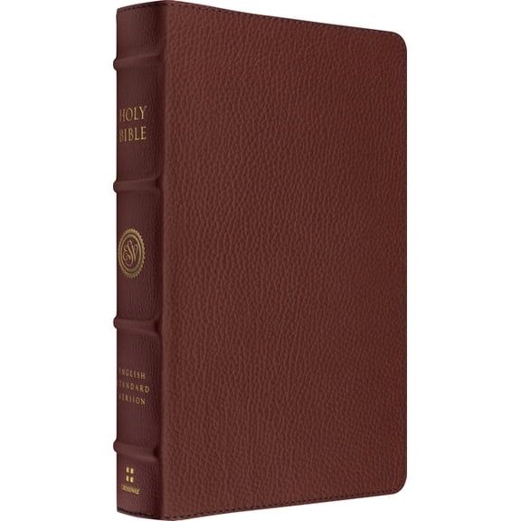 ESV Heirloom Bible, Scriptura Sacra: Personal Size Reference Edition (Calfskin, Grenada), (Hardcover)