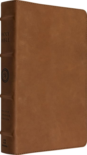 ESV Heirloom Bible, Scriptura Sacra: Personal Size Reference Edition (Cowhide, British Tan), (Hardcover)