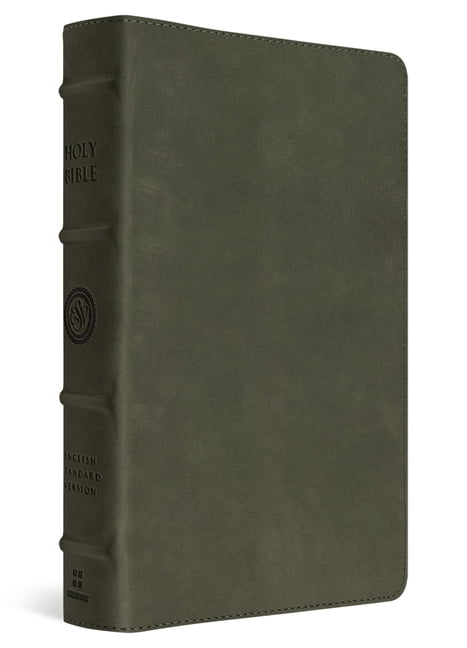 ESV Heirloom Bible, Scriptura Sacra: Personal Size Reference Edition (Cowhide, Tuscan Green, Full Yapp), (Hardcover)