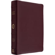 ESV Heirloom Bible, Veritas Single Column Edition Calfskin, Bordeaux, Full Yapp, Hardcover