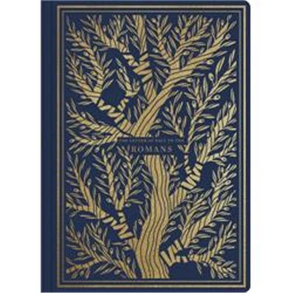 ESV Illuminated Scripture Journal Romans, Blue Softcover