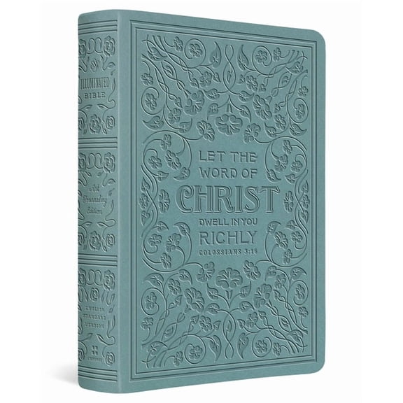 ESV Illuminated(tm) Bible, Art Journaling Edition (Trutone, Paris Sky, Colossians 3:16 Design), (Hardcover)