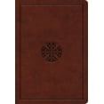 thumbnail image 1 of ESV Journaling Bible, Interleaved Edition (Trutone, Mahogany, Mosaic Cross Design), (Hardcover), 1 of 1