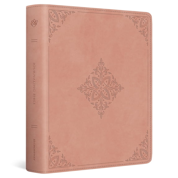 ESV Journaling Bible, Red Letter (Trutone, Blush Rose, Fleur-De-Lis ...