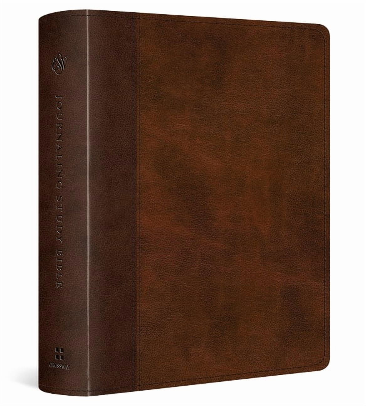 ESV Journaling Study Bible (Trutone, Brown/Chestnut, Timeless Design), (Hardcover)
