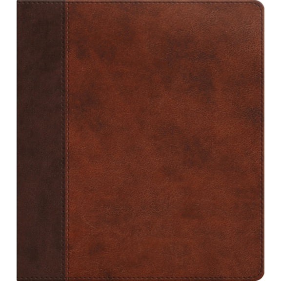 ESV Journaling Study Bible (Trutone, Brown/Chestnut, Timeless Design), (Hardcover)