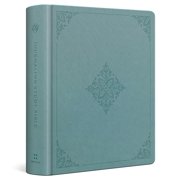 ESV Journaling Study Bible Trutone Over Board, Paris Sky, Fleur-De-Lis Design, Hardcover