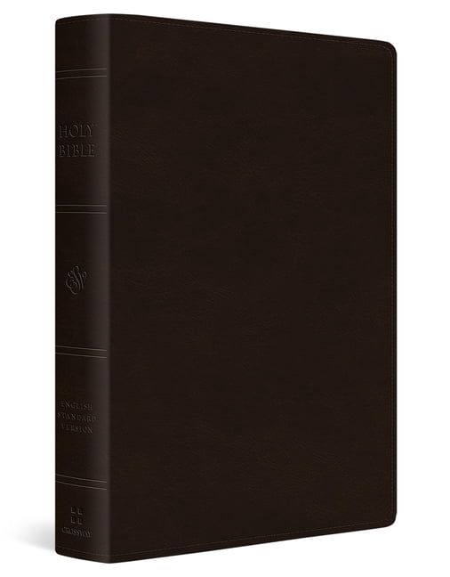 ESV Large Print Value Personal Size Bible (Trutone, Deep Brown), (Hardcover)