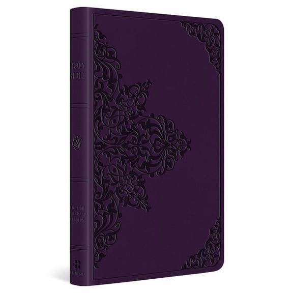 ESV Large Print Value Thinline Bible (Trutone, Lavender, Filigree Design), (Hardcover)