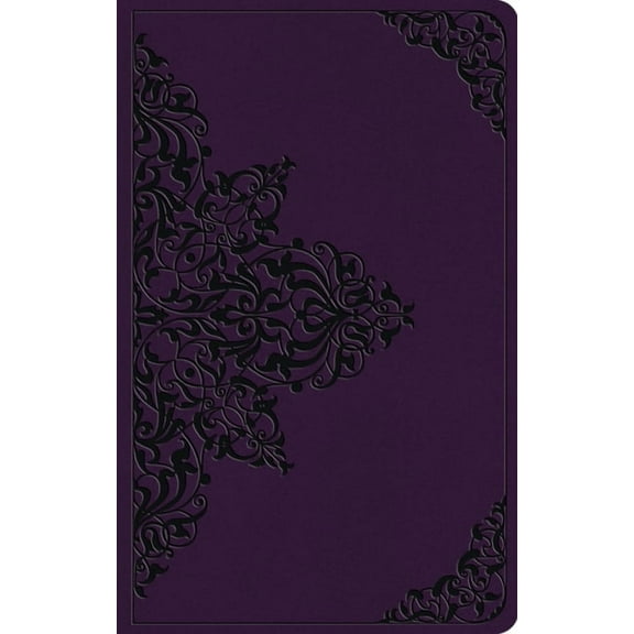 ESV Large Print Value Thinline Bible (Trutone, Lavender, Filigree Design) (Large Print) (Hardcover)