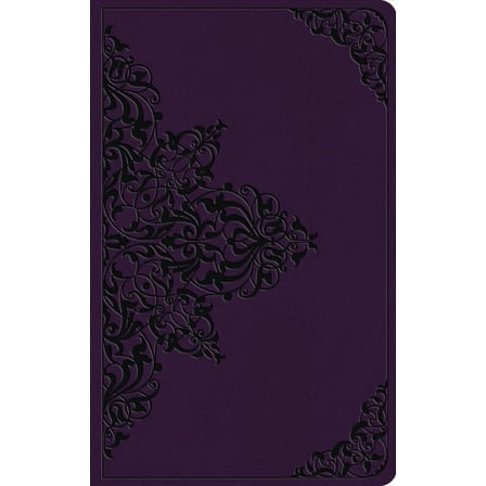 Pre-Owned ESV Large Print Value Thinline Bible (Trutone, Lavender, Filigree Design) (Large Print) (Hardcover)
