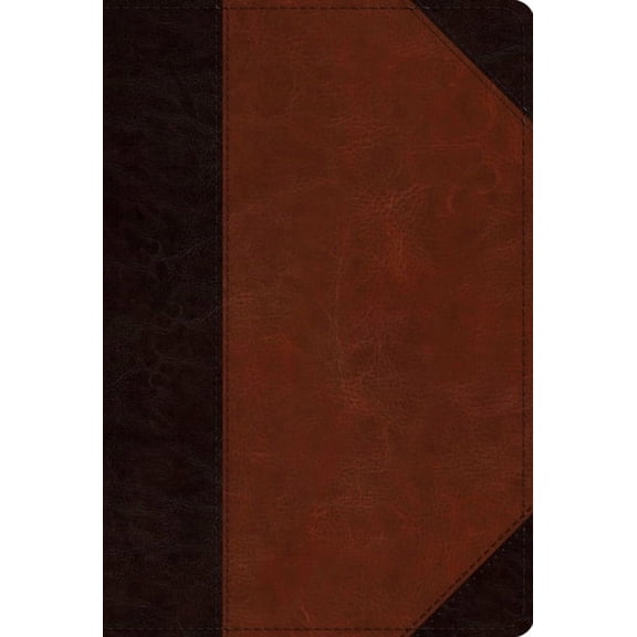 ESV Men's Study Bible (Trutone, Brown/Cordovan, Portfolio Design), (Hardcover)