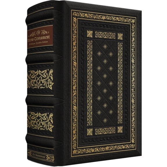 ESV New Testament with Illuminated Drop Caps: William Tyndale Commemorative Edition (Trutone Over Board), (Hardcover)