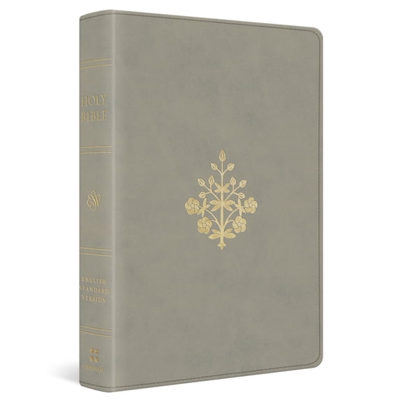 ESV Personal Size Reference Bible (Trutone, Stone, Branch Design), (Hardcover)