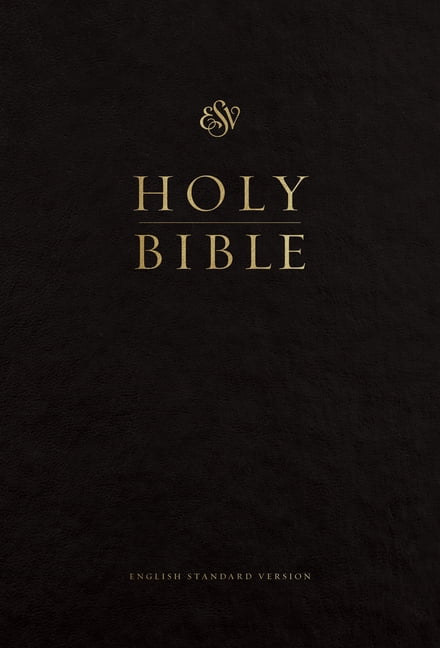 CROSSWAY BOOKS ESV Pew and Worship Bible, Large Print (Black), (Hardcover)