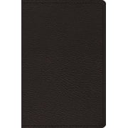 ESV Preaching Bible, Verse-By-Verse Edition Goatskin, Black, Hardcover