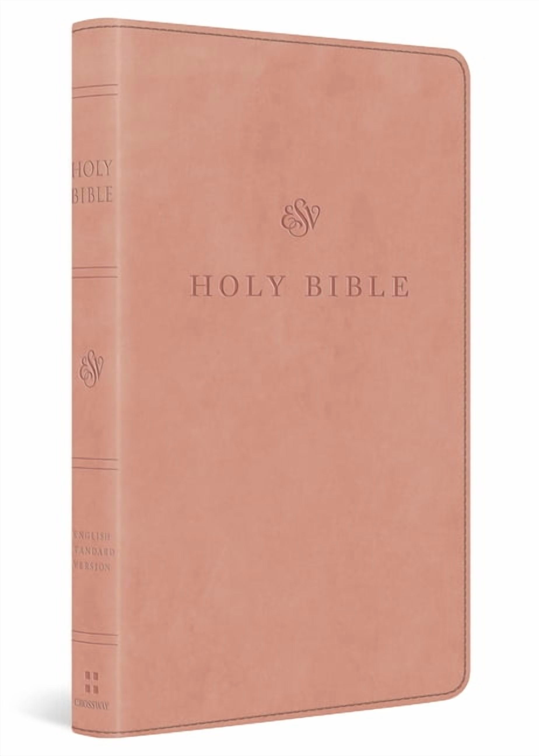 ESV Premium Church Bible, Red Letter (Trutone, Blush Rose), (Hardcover)