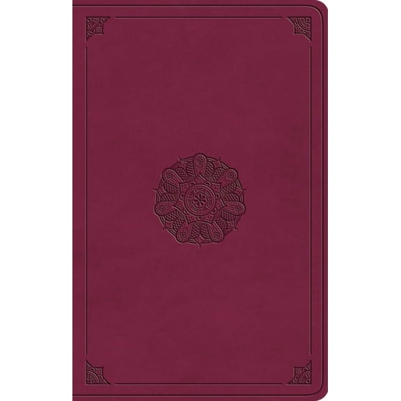 ESV Premium Gift Bible (Trutone, Raspberry, Emblem Design), (Hardcover)