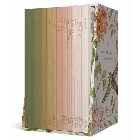 ESV Scripture Journal: New Testament Set (Artwork by Ruth Chou Simons) (Paperback), (Paperback)