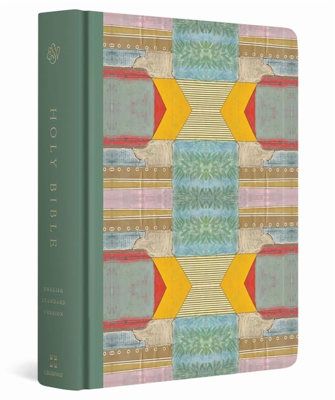 ESV Single Column Journaling Bible, Artist Series (Cloth Over Board, Jessica Dennis Bush, Trellis), (Hardcover)