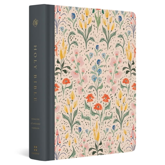ESV Single Column Journaling Bible, Artist Series (Cloth Over Board, Lulie Wallace, in Bloom), (Hardcover)