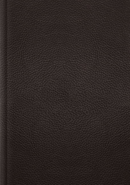 ESV Single Column Journaling Bible, Large Print (Buffalo Leather, Deep Brown) (Other)(Large Print)