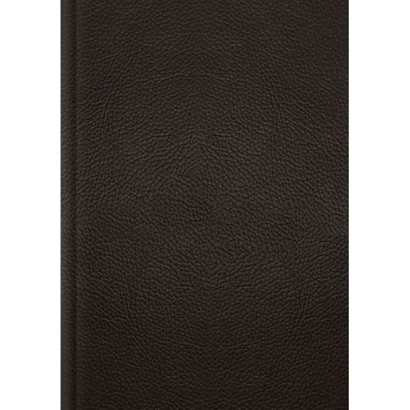 ESV Single Column Journaling Bible, Large Print (Buffalo Leather, Deep Brown) (Other)(Large Print)