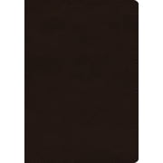 ESV Single Column Journaling Bible, Large Print Trutone, Deep Brown, Hardcover